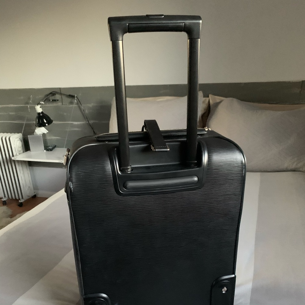 Louis Vuitton Suitcase Carry On Black Travel Bag